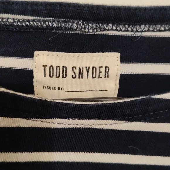 Todd Snyder Nautical T Shirt - Picture 2 of 3